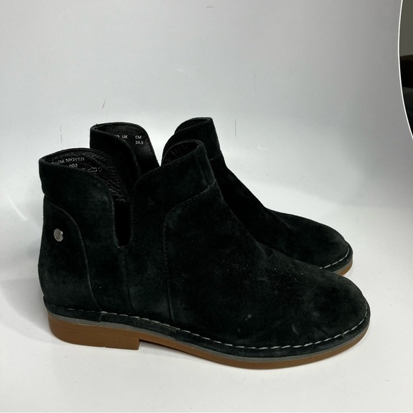 Hush Puppies black suede ankle boots size 7 - Picture 3 of 7